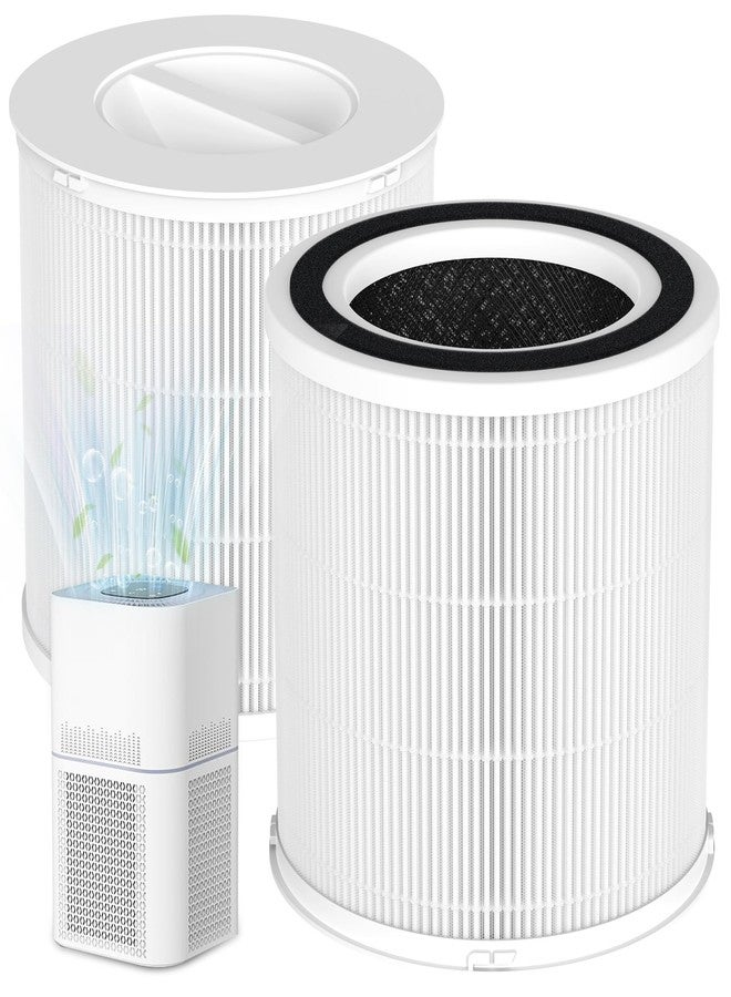 FCFMY 2 Packs AP301 AP302 AP303 Replacement Filter Compatible with Dayette & JOWSET AP301 AP302 AP303 Air Cleaner Purifier, Not Suitable for AP304 AP401 AP402 AP403 AP404 - Image 1