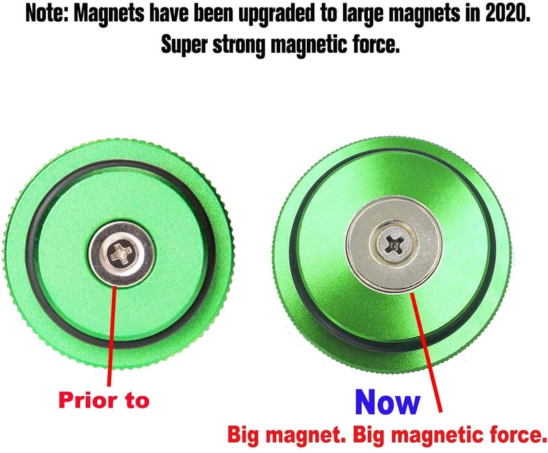 DOCA Diesel Fuel Cap for Dodge, Magnetic Ram Diesel Billet Aluminum Fuel Cap and Anti-lost rope-DEF Cap Combo for 2013-2018 Dodge Ram Truck 1500 2500 3500 with New Easy Grip Design - Image 3