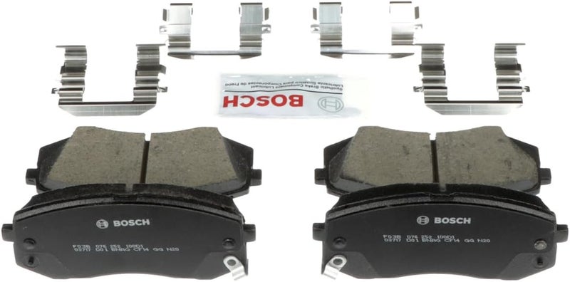 Bosch QuietCast BC1826 Premium Ceramic Disc Brake Pad Set - Front - Image 1
