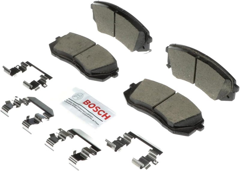 Bosch QuietCast BC1826 Premium Ceramic Disc Brake Pad Set - Front - Image 2