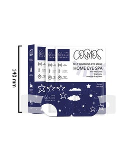 COSMOS Steam Warm Eye Mask, Disposable Self Heated Eye Mask, Eye Mask for Dark Circles and Pressure Relief  - Image 2
