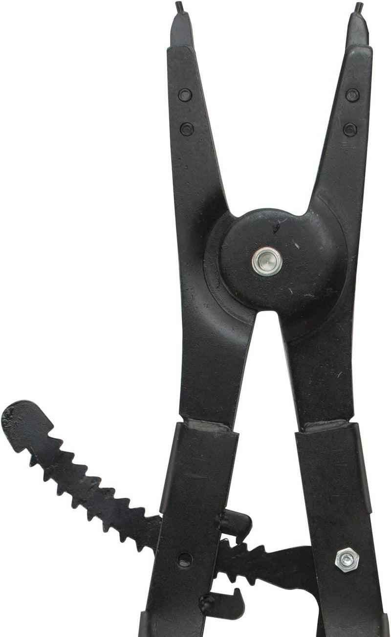 Hiltex 02016 16" Snap Ring Plier Set, 2 Piece | External and Internal Pliers | Straight, 45°, 90° Tips - Image 3