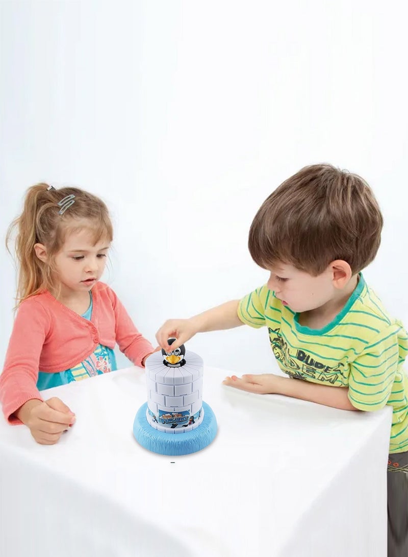 Sharpdo Children's Educational Toys Rescue Penguin Pirate Barrel Demolition Wall Game Parent-Child Interaction Kindergarten Gift Board Games - Image 1