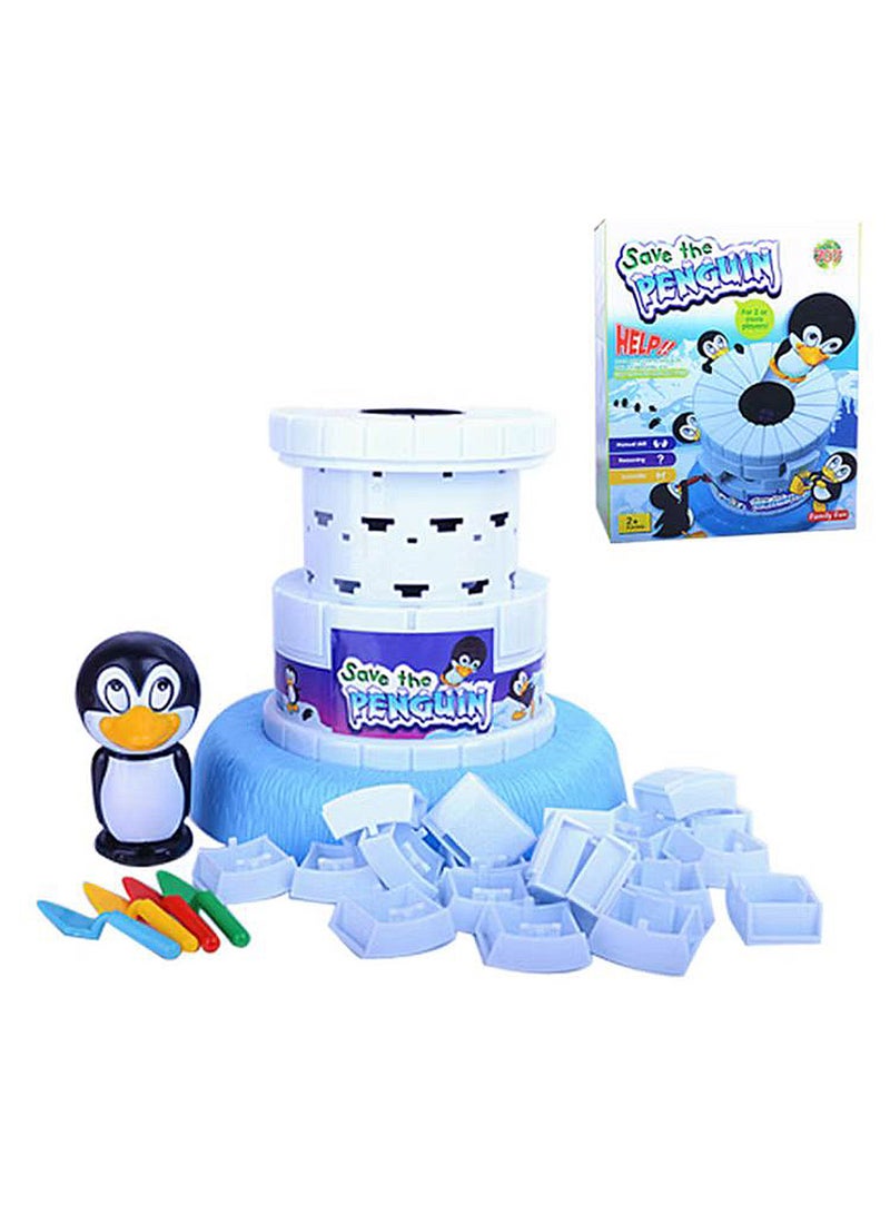 Sharpdo Children's Educational Toys Rescue Penguin Pirate Barrel Demolition Wall Game Parent-Child Interaction Kindergarten Gift Board Games - Image 2