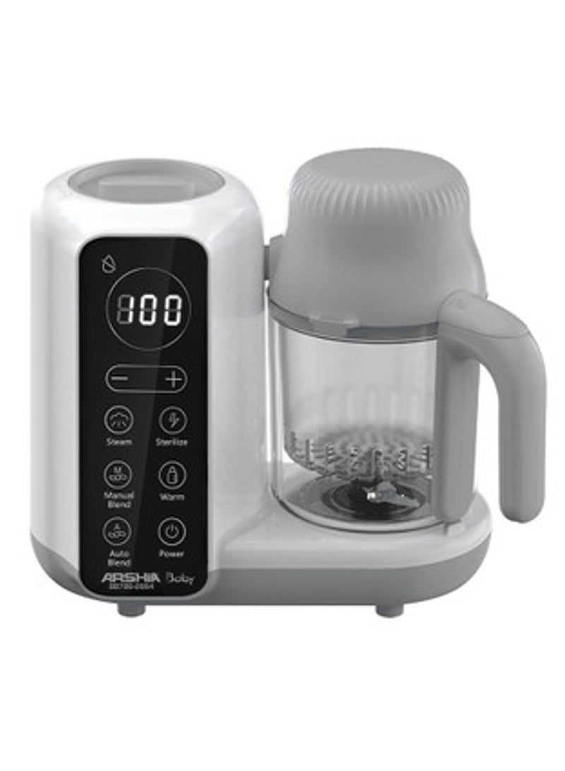 Arshia Baby Food Processor – Steam, Blend & Sterilize Functions – Digital Display - Image 1