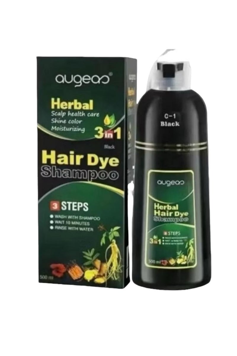 اوجياس شامبو صبغ الشعر بالأعشاب 500 مل