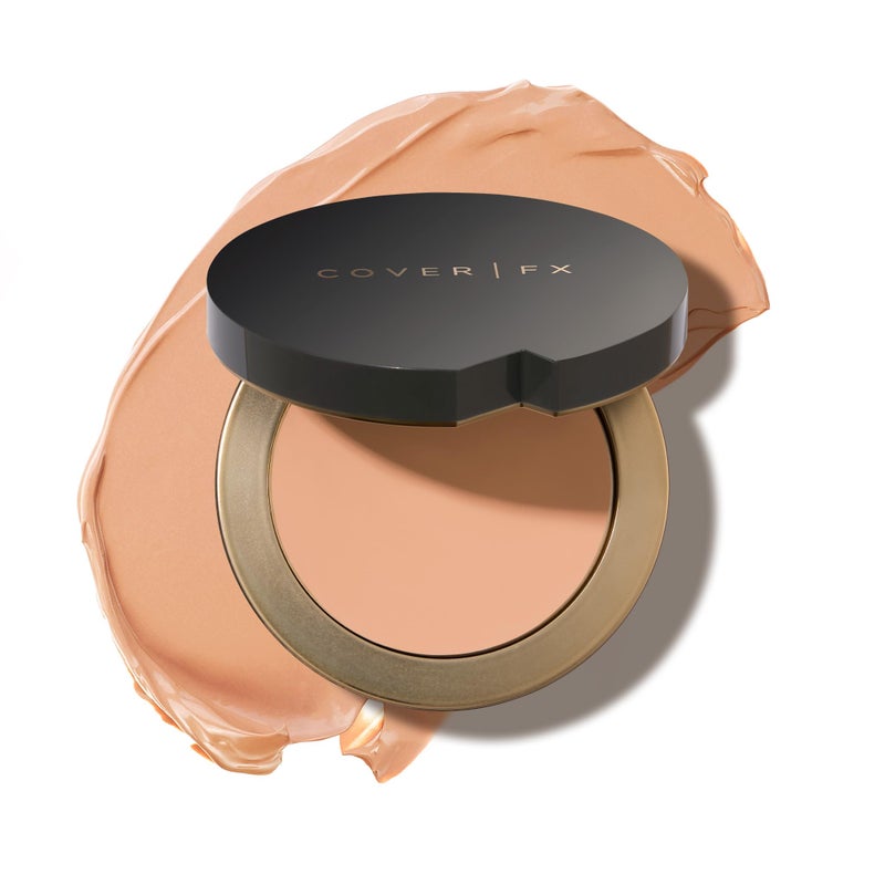 COVER FX Total Cover Cream Foundation - Shade M3 - Buildable Coverage - Natural Finish - Oil-Free - Sweat-Proof - Image 1