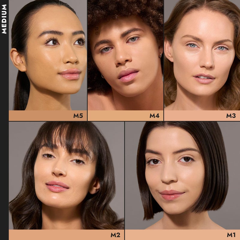 COVER FX Total Cover Cream Foundation - Shade M3 - Buildable Coverage - Natural Finish - Oil-Free - Sweat-Proof - Image 5