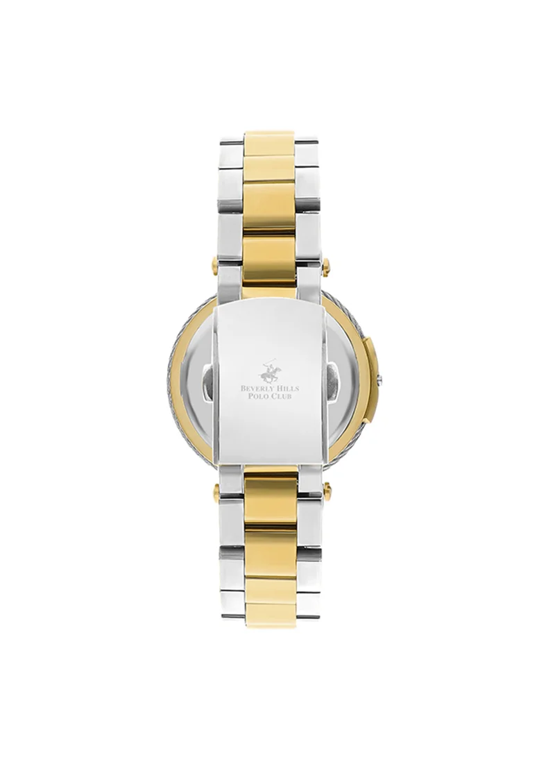 BEVERLY HILLS POLO CLUB Women's Analog  Shape Metal Wrist Watch BP3333X.220 - 35 Mm