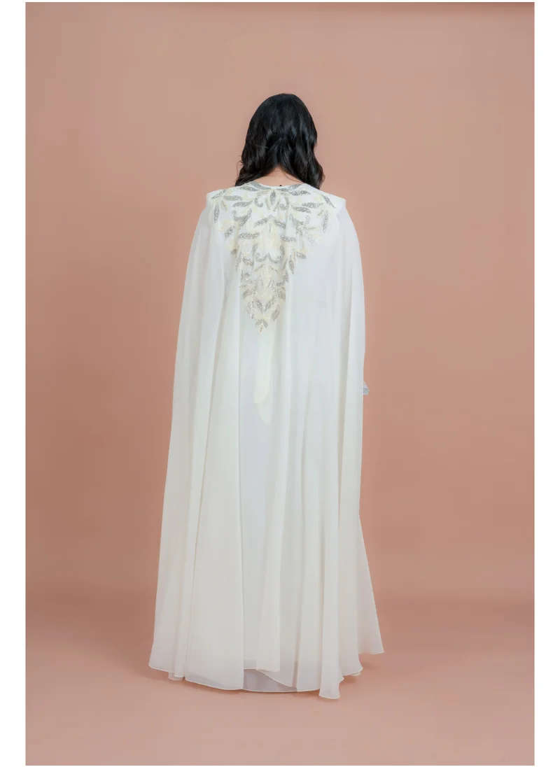 IKKXA Belted Elegant 2-Piece Kaftan