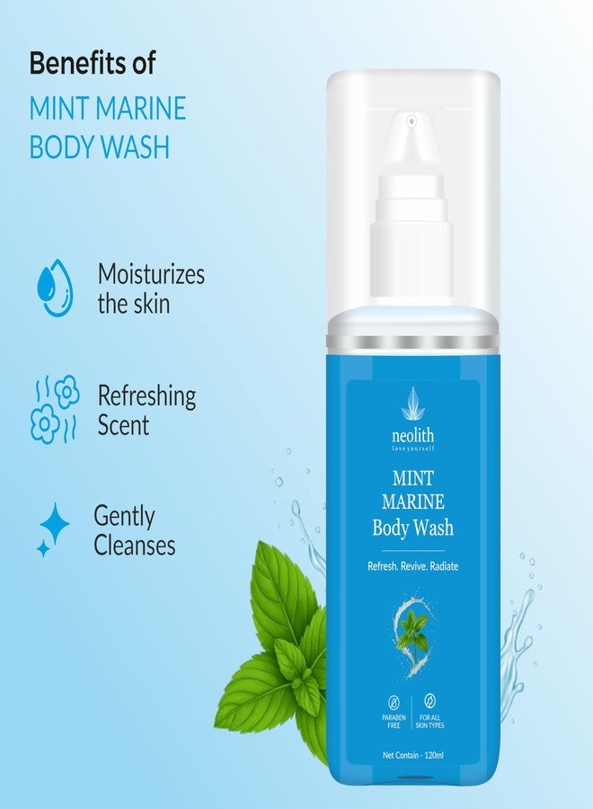 NEOLITH Mint Marine body wash 120ml - Image 3