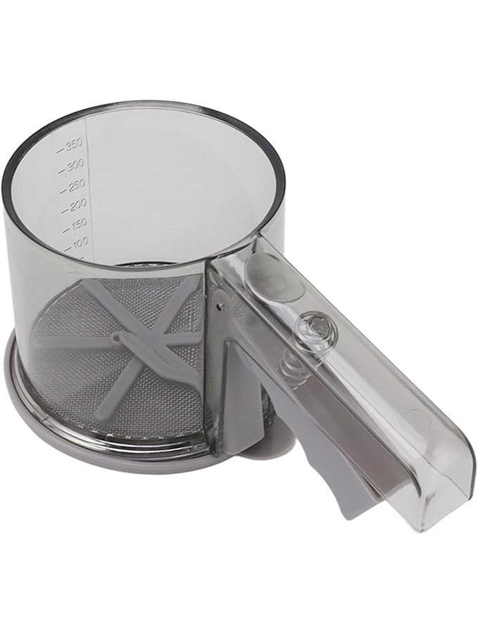 Single Layer Fine Mesh Flour Sifter Adjustable Sieve For Kitchen Baking Sugar Powder - Image 1