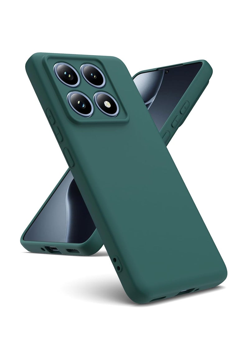 Houmt Xiaomi 14T Pro 5G Case Cover Premium Liquid Silicone Case with Soft Inner Microfiber Lining Cushion Shockproof Protective Cover for Xiaomi 14T Pro  - Image 1