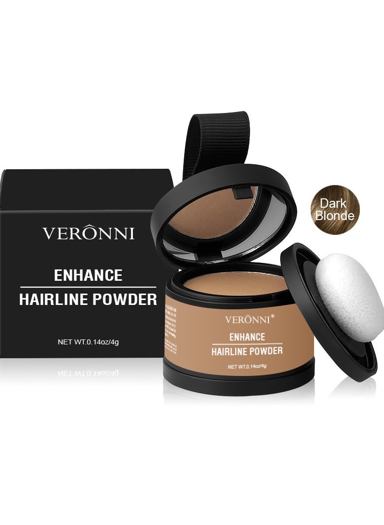 VERONNI Enhance Hairline Powder, Hairbear Hair Filler,Hairline Shadow Powder,Hairline Powder Instantly Conceals,Instant Volume&scalp Coverage for Thinning Hair,Fast & Full Care, 100% Water Sweat Resistant - Image 1