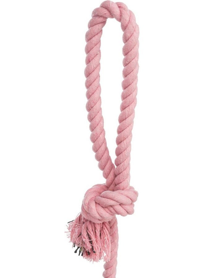 تريكسي حبل اللعب من دنتا فان، ألعاب شد غير سامة للجراء والكلاب، مزيج من القطن والبوليستر، يحافظ على نظافة الأسنان - 70 سم - Image 2