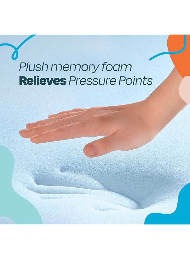 إيروريكس 2 غطاء مرتبة من الإسفنج الذكي المشبع بالجل مقاس Twin XL - Image 3