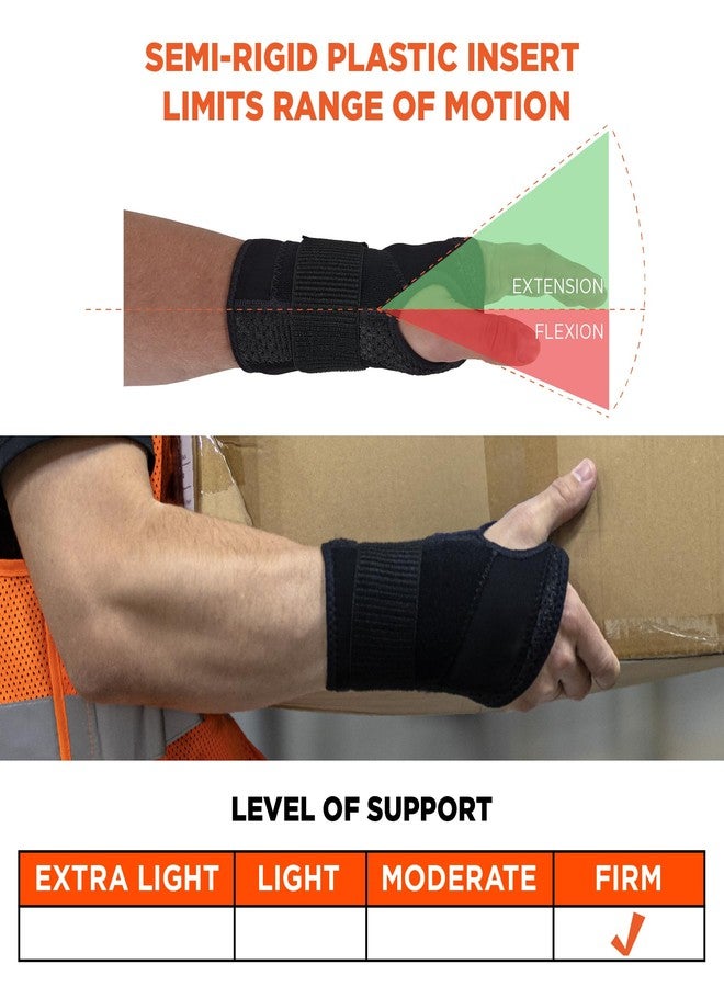 Ergodyne ProFlex 4005 Wrist Brace, Splint Open Stay for Structured Wrist Support, Adjustable Single Strap - Image 3