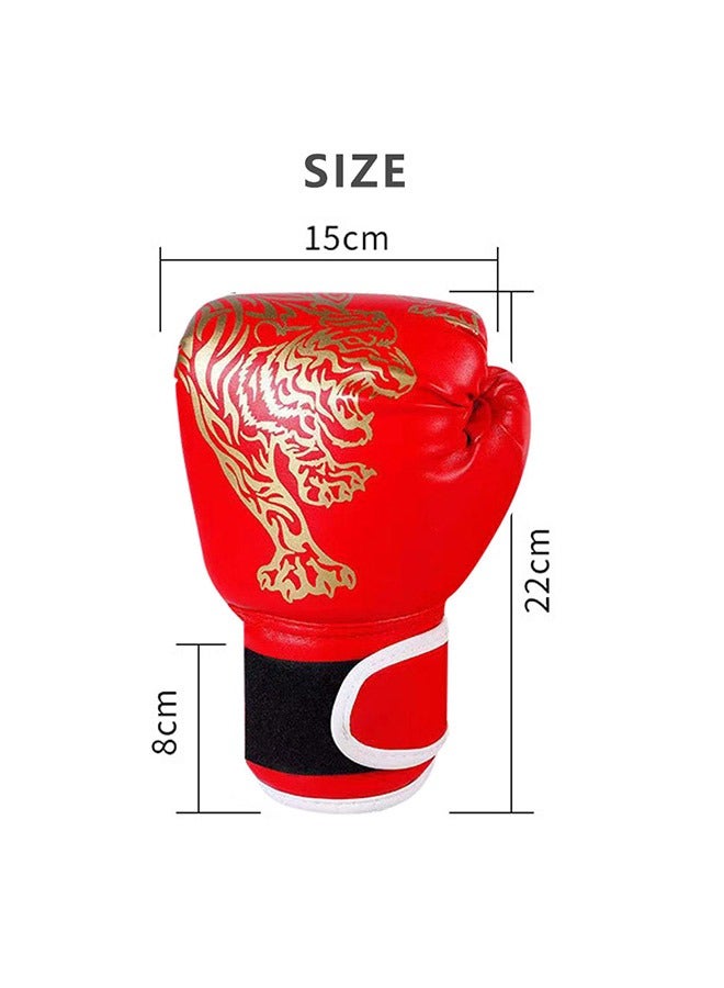 SOWUGI 1-Pair Children Training Boxing Gloves 6Oz Kid Boxing Gloves for 3-12 Ages - Image 4