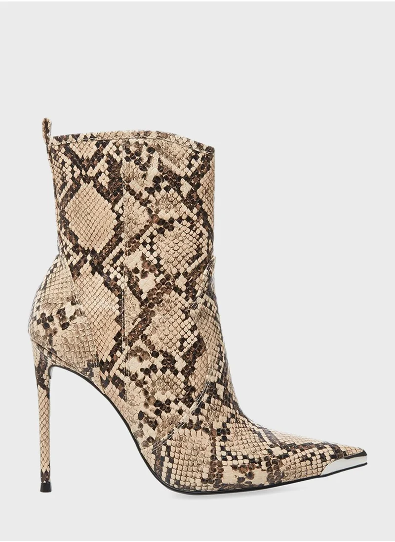 STEVE MADDEN Tina High-Heel Ankle Boots