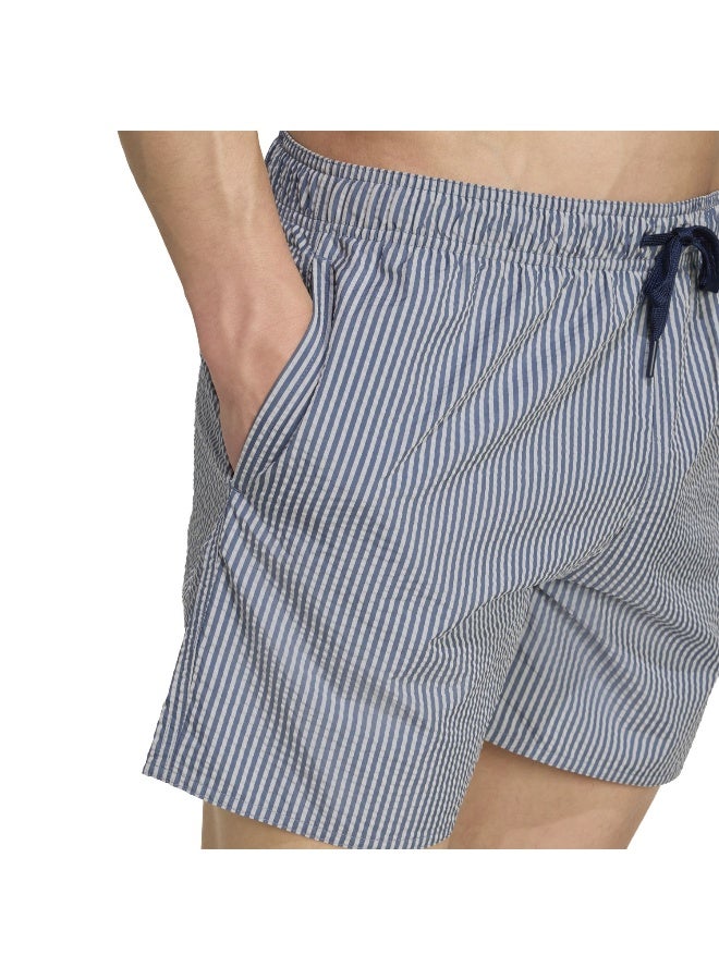 Adidas Adidas Seersckr Sh 5In White Swim Shorts Swimwear For Men - Image 5