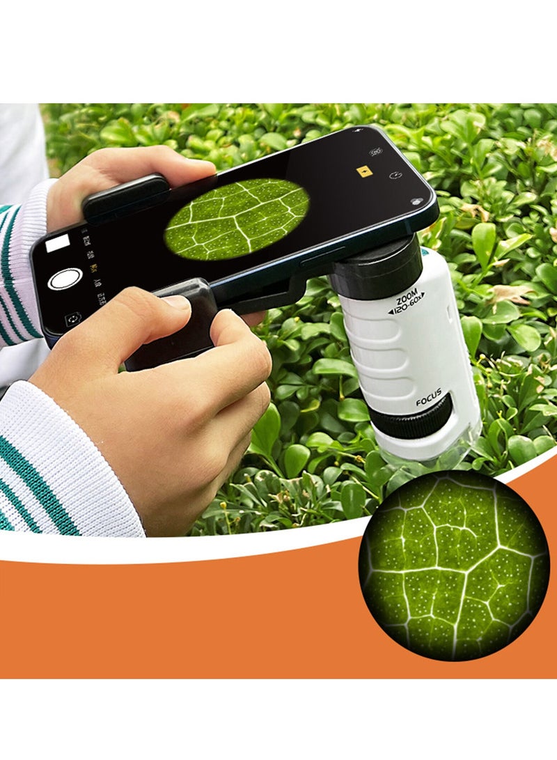 Pocket Microscope Science Toys Educational Microscope Kits For Kid Portable-new.  - Image 5