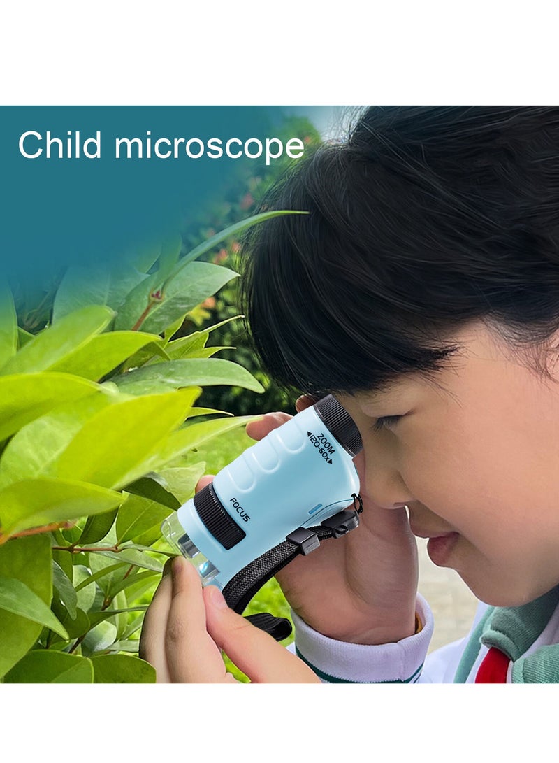 Pocket Microscope Science Toys Educational Microscope Kits For Kid Portable-new.  - Image 4