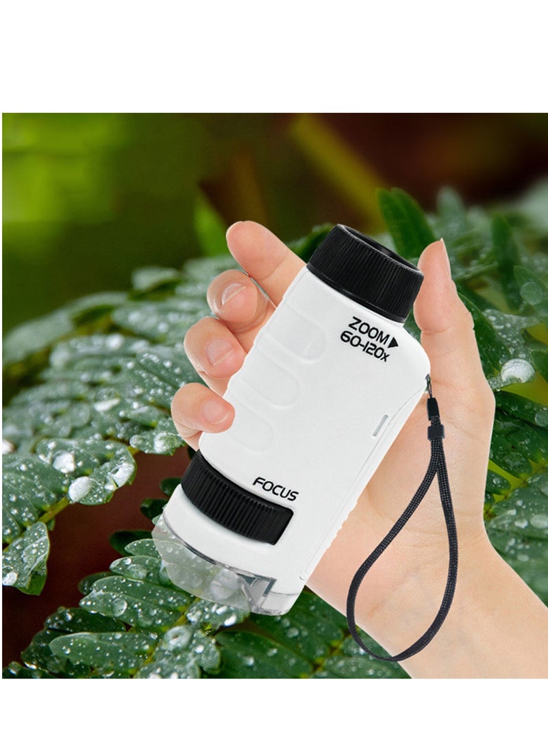 Pocket Microscope Science Toys Educational Microscope Kits For Kid Portable-new.  - Image 2