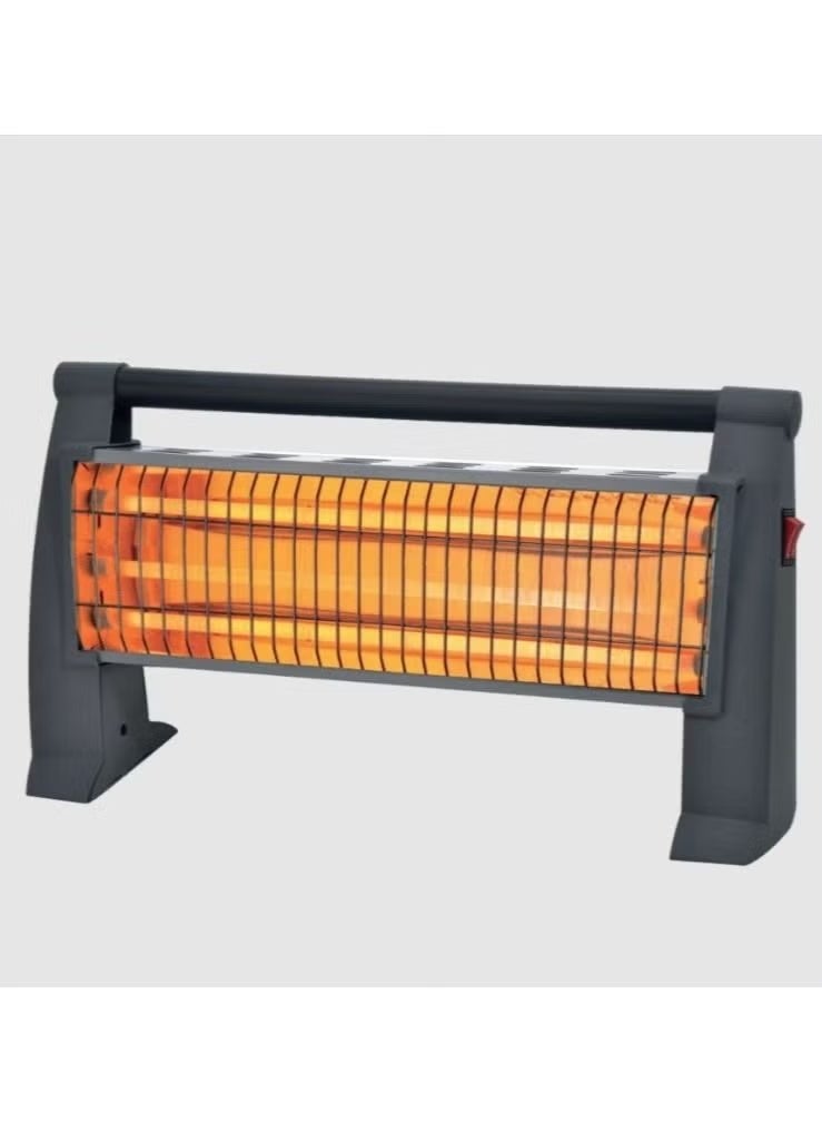 Kumtel KH-2820 Electric Heater, 1800 Watts Power, 3 Heat Settings, Black - Model KH-2820