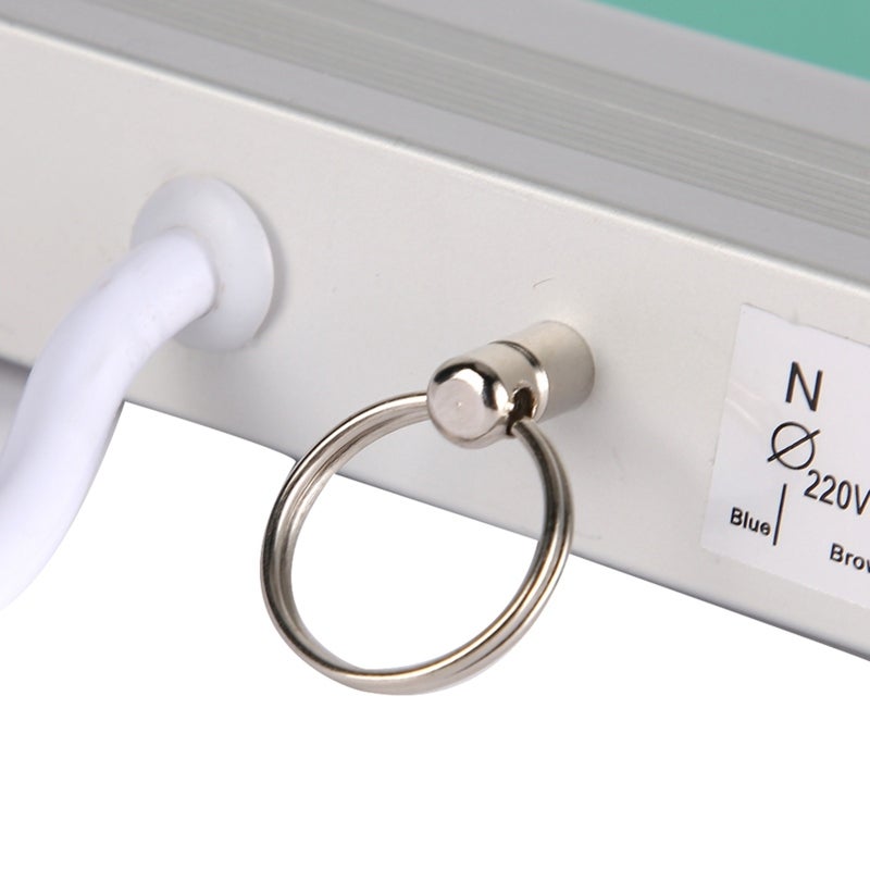 Emergency Sign Lamp: 90+ Minutes Runtime High Bright LED, Wear-Resistant Acrylic - Directional Evacuation Light for Public Buildings, Shopping Malls, Hospitals & Emergency Evacuation Scenarios - Image 1