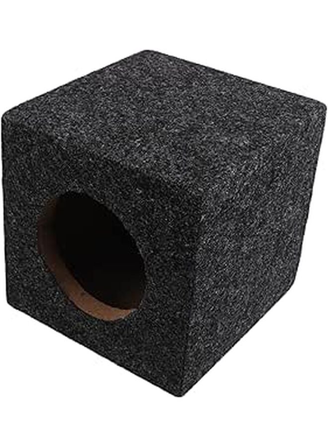 Square Wooden Subwoofer Box for Car Audio Systems Durable Easy Installation - Image 1