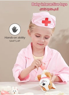 XiuWoo Children's Doctor Role Play,Doctor Playset Toy Medical Role Play for Boys Girls,Kids Doctor Pretend Play  - Image 4