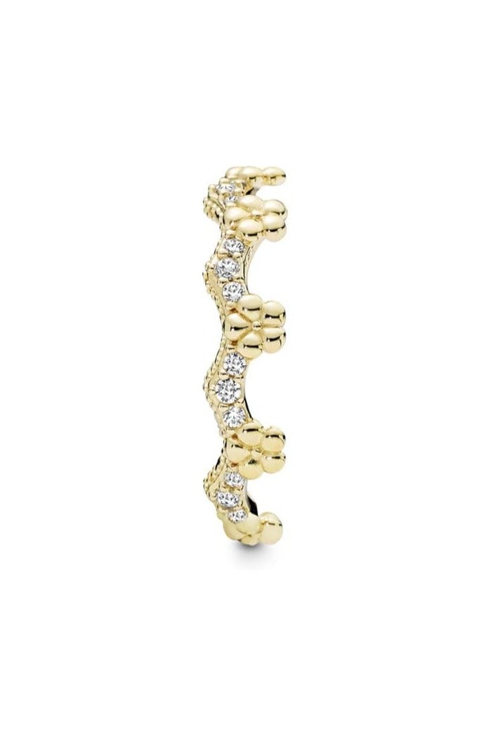 PANDORA Flower Pandora Shine Ring with Clear Cubic Zirconia - Image 2