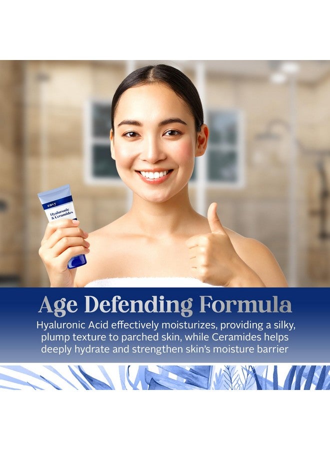 إنفي منظف الوجه إنفي بحمض الهيالورونيك والسيراميد - مرطب ومنعم ومعزز للإشراقة - عناية كورية بالبشرة نظيفة وخالية من القسوة لجميع أنواع البشرة - تم اختباره من قبل أطباء الجلدية - 6.76 أونصة - Image 3