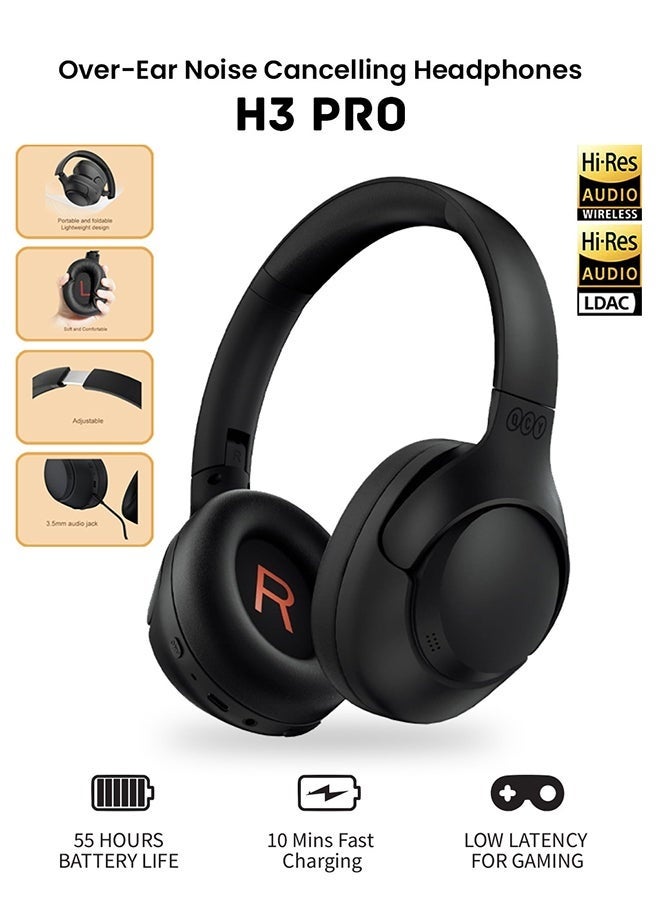 arabest Arabest Pro Over Ear Headphones Adaptive Anc Wired Wireless Connectivity 50db Active Noise Cancellation With Multiple Modes Ldac Wireless Audio 55h Playtime Custom Via App ZCB1869017DCC232D1206Z