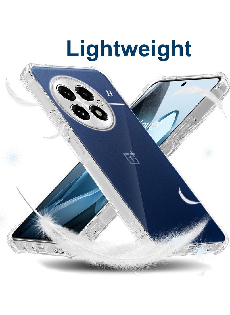 Generic - Case for OnePlus 13 5G Soft Clear TPU Cover Lightweight Shock Protective Cover with Camera Protection Designed for OnePlus 13 5G - Image 1