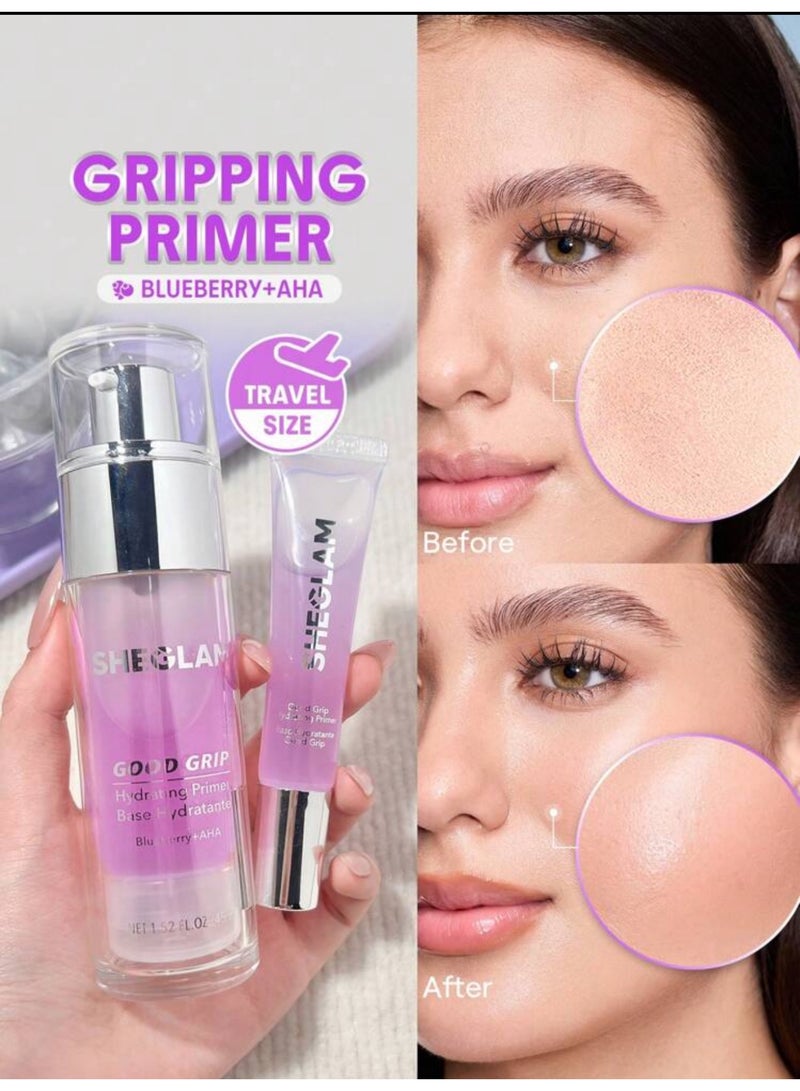 SHEGLAM Good Grip Hydrating Primer-Blueberry+Aha Purple - Image 2
