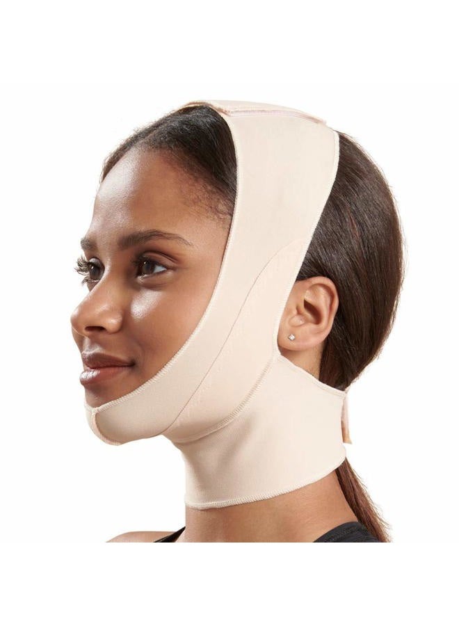 Marena FM100 Unisex Recovery Compression Minimal Coverage Face Post-Op Mask with Mid-Neck Coverage - Image 1