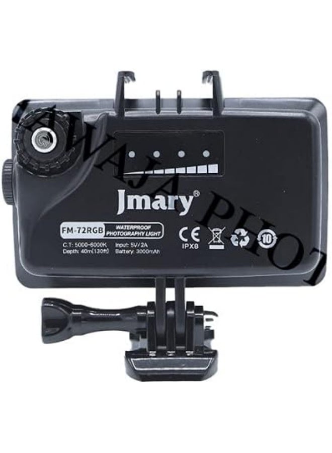 مصباح Jmary FM-72 RGB المقاوم للماء بتقنية LED RGB - Image 2
