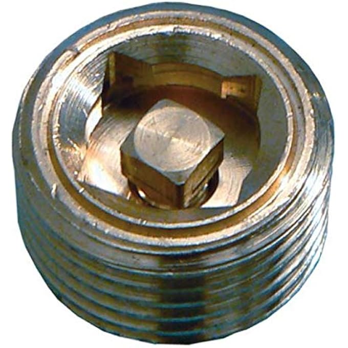 PACK OF 2-1/4" BRASS RADIATOR AIR VENT (KNOWN AS RADIATOR AIR VENT/AIR VENT VALVE/RADIATOR VENT VALVE/RADIATOR BLEED VALVE - AVAILABLE IN 1/8 INCH, 1/4 INCH, 3/8 INCH, 1/2 INCH BSP)