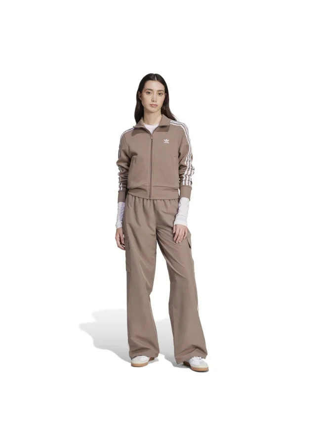 adidas Originals FB KNITTED TOP Brown Originals Women TRACK TOPS