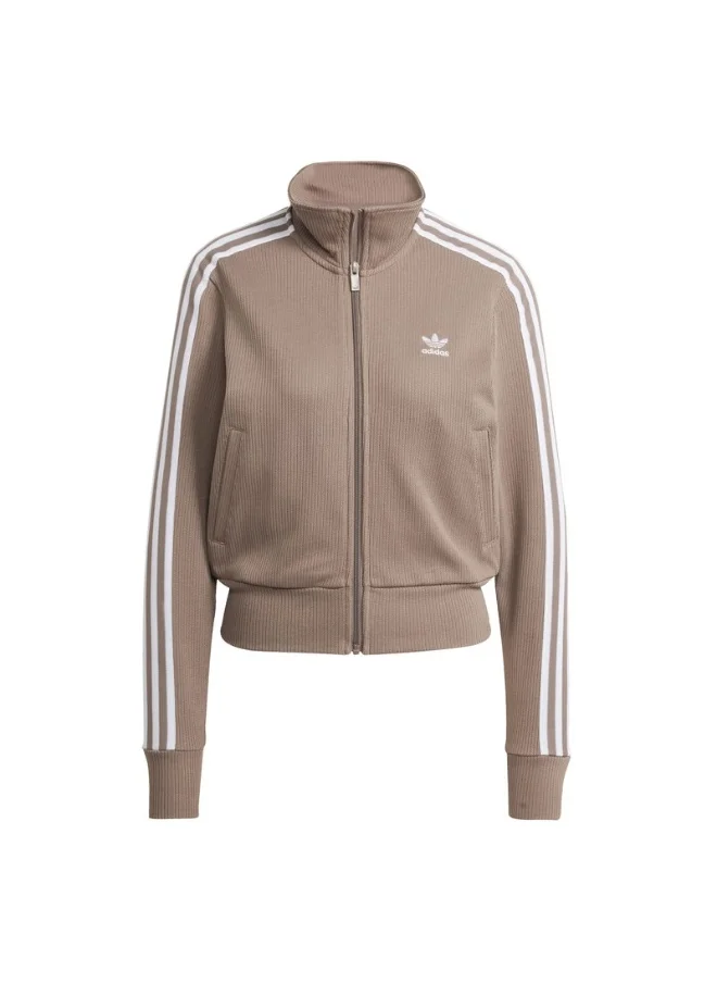 adidas Originals adidas FB KNITTED TOP Brown Originals Women TRACK TOPS