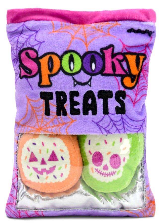 iscream Halloween Screamsicles Spooky Season Treats 8" Plush Cookie Bag with Mini Plush Cookies - Image 1