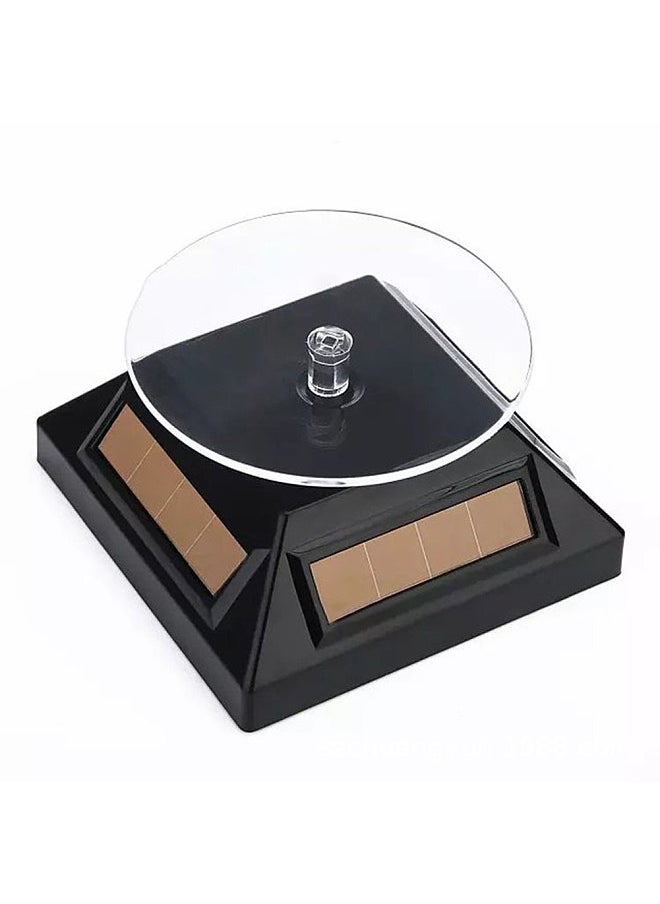 Generic - 360 Degree Electric Rotating Turntable Display Stand for Video Photography Props Solar Display Turntable - Image 1