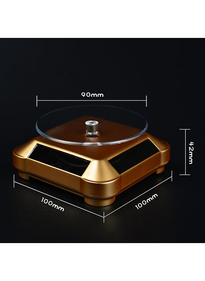 Generic - 360 Degree Electric Rotating Turntable Display Stand for Video Photography Props Solar Display Turntable - Image 1