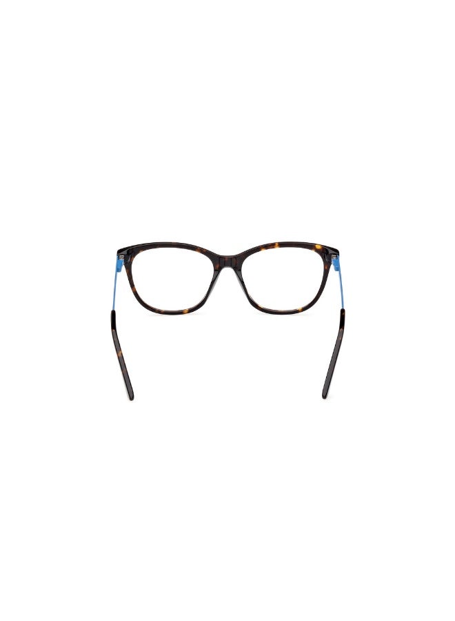 SKECHERS Se2227 Cat Acetate Frames For Women Size 51, Dark Havana - Image 4