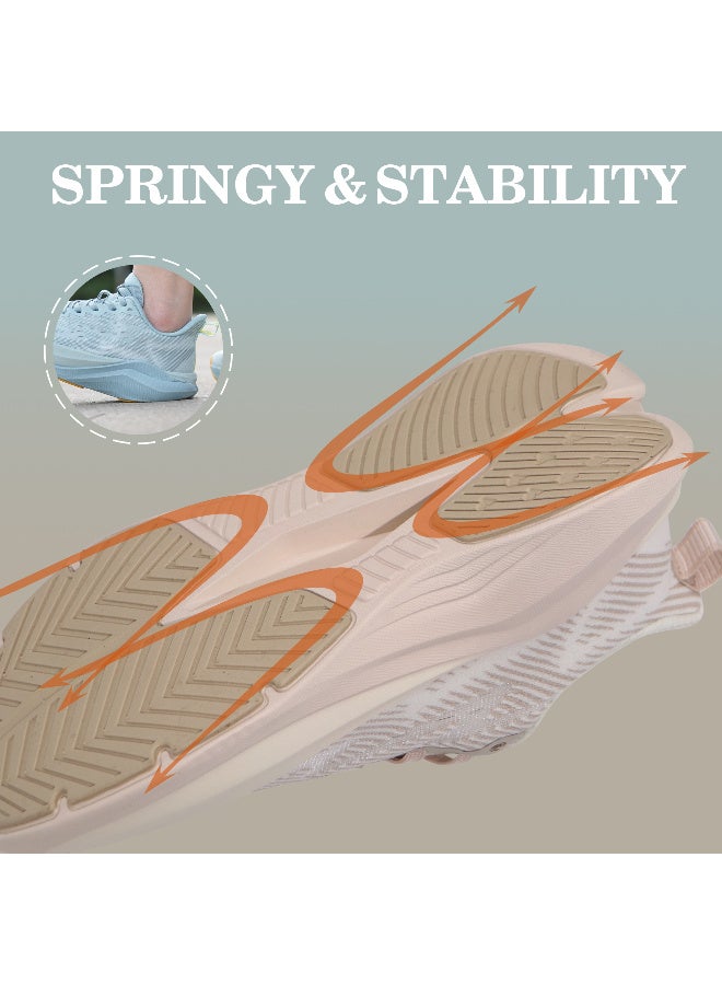 Hawkwell Women's Cloud Zero Active Cushion Breathable Tennis Walking Fashion Sneakers Gym Workout Nursing Shoes - Image 3