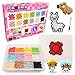 Pix Brix Pixel Art kit Puzzle Bricks  6000 Piece Pixel Art Container 12 Color Light Palette  Interlocking Building Bricks Create 2D and 3D Builds Without Water or Glue  Stem Toys Ages 6 Plus - Image 2
