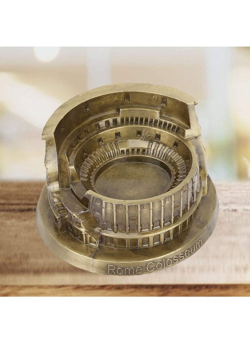 HURRISE HURRISE Colosseum Model Vintage Roman Colosseum Roman Colosseum Model Colosseum Desktop Decor for Homeoffice Desktop Ornaments  - Image 4