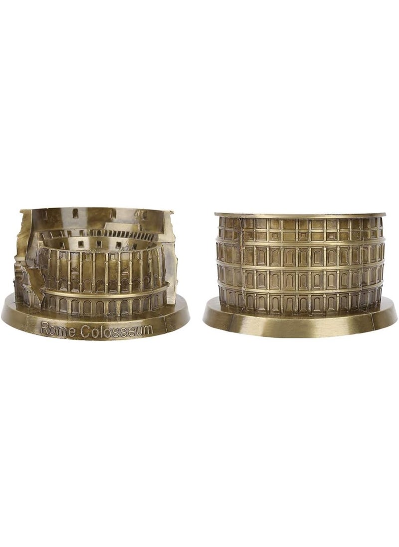 HURRISE HURRISE Colosseum Model Vintage Roman Colosseum Roman Colosseum Model Colosseum Desktop Decor for Homeoffice Desktop Ornaments  - Image 2