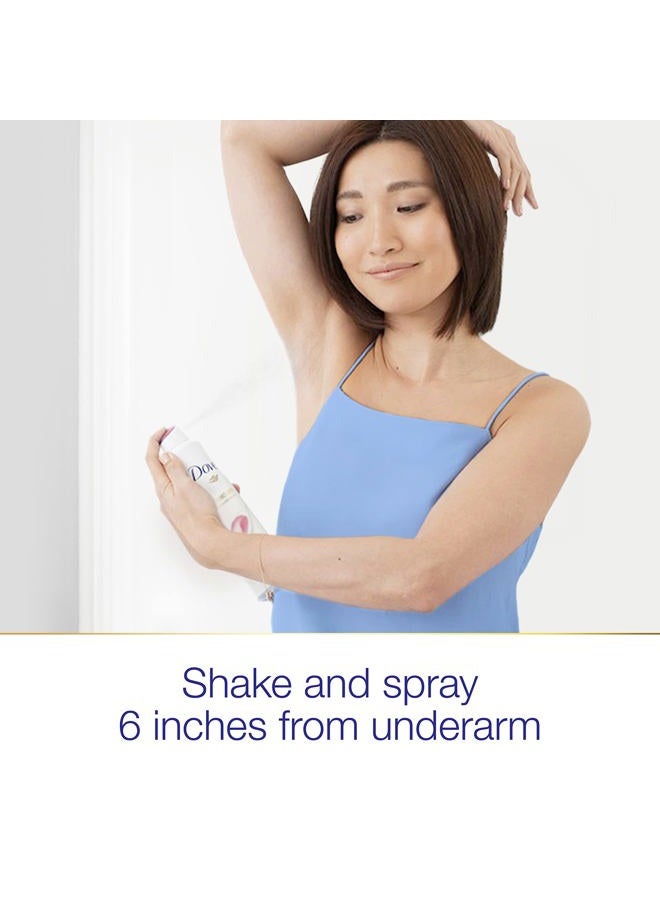 Dove مزيل العرق برائحة بتلات الورد، 3.8 أونصة، عبوة من 3 - Image 3